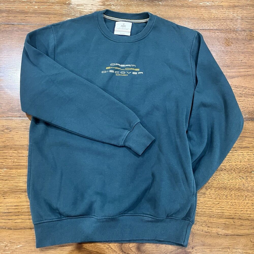 Duke Urban Collection Men's Medium Teal Green Sweatshirt
